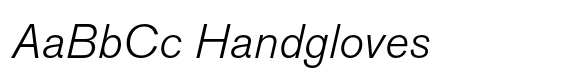 Akzidenz-Grotesk Pro Light Italic image