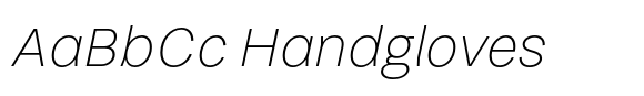 Thorngumbald Thin Italic image