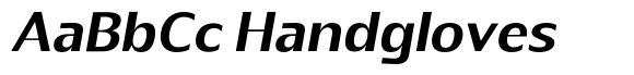 Relastig Semi Bold Expanded Slant image