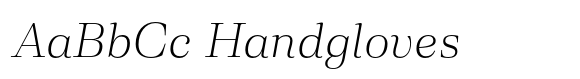 Eckhart Headline Light Italic image