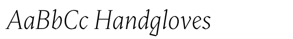 Blizka Ultra Light Italic image