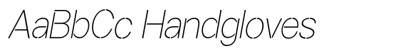Gorvain Stencil Thin Semi Condensed Slanted image
