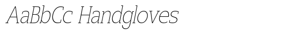 Marlent ExtraLight SemiCondensed Italic image