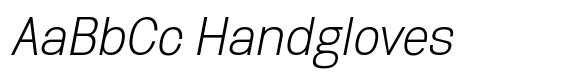 Biarty Sans Extra Light Oblique image