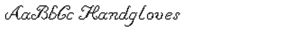 Cross Stitch Cursive