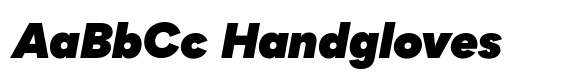 Bozon Black Italic image