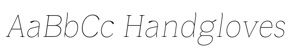 Roxetto Thin Semi Condensed Slanted image