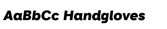 Trinket Sans Black Italic image