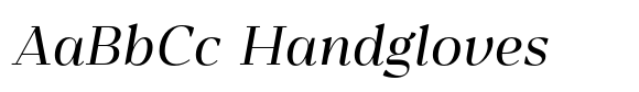 Belynos Semi Light Italic image