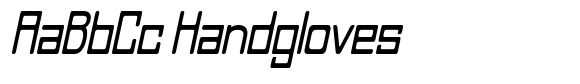 Regglid Sans Bold Slanted Condensed image