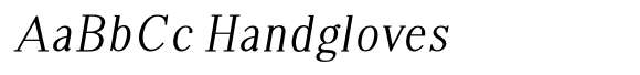 Brastine Contrast Extra Light Semi Condensed Italic image