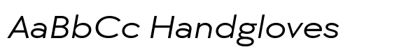 TT Chocolates Expanded Italic image