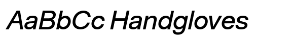 BT Grotesk Medium Italic image