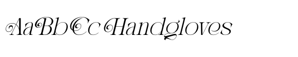 Chanel Gleminore Italic image