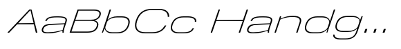 De Box Expanded Thin Italic image
