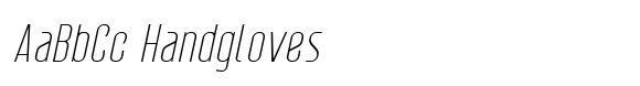 Lineon Sans Thin Italic image