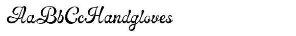 Glasthone Calligraphy font
