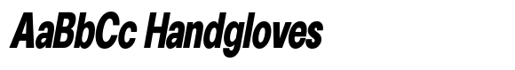 Gorvain Black Condensed Slanted image