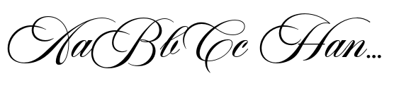 Aston Script Pro Bold image