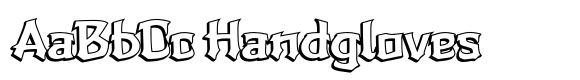 Zieruk Shadow font sample