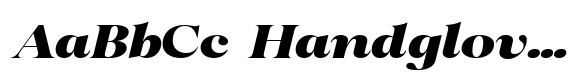Romellis Black Expanded Italic image