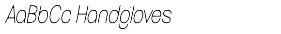 Obigart Soft Thin Condensed Italic image