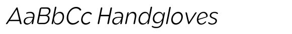Pangi Rounded Light Narrow Italic image