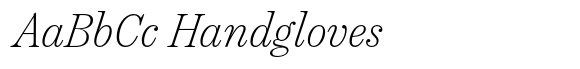 Chamberí Text ExtraLight Italic image