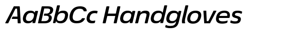 Econo Sans Semi Bold Expanded Italic image