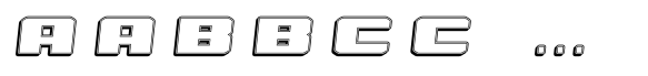 Gigaman Rounded Traced Shd Italic image