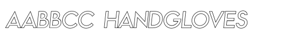 Vivexa Italic Outline Extra Light image