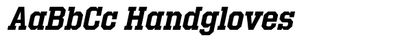 Hattrick Serif Italic Bold Condensed image