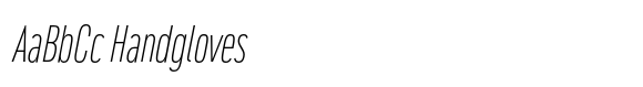 DIN 2014 Condensed Extra Light Italic image