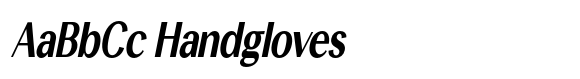 Bargalis Bold Condensed Slanted image
