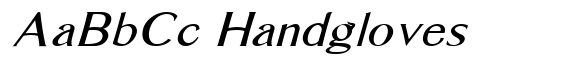 Gwenda TImes Italic font sample