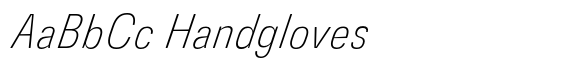 De Box Condensed Thin Italic Short image