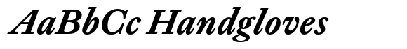 Willy Caslon Bold Italic image