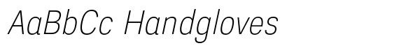 Prachason Neue Semi Condensed Extra Light Italic image