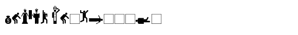 Capitalist Pictograms Regular image