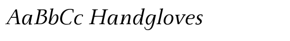 Monterchi Serif Italic image