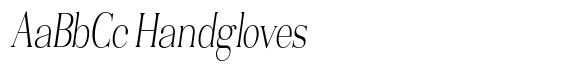 Aurestia Thin Condensed Italic image