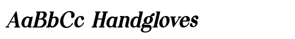 Flagoria Calintha Bold Italic image