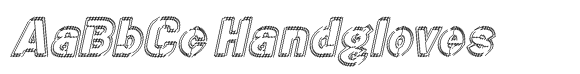 Astenic Stencil Outline2x Secribble Italic image