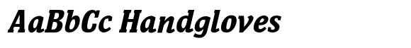 Bulldog Hunter Std Bold Italic image