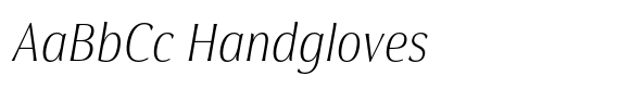 Cabrito Flare Condensed Thin Italic image