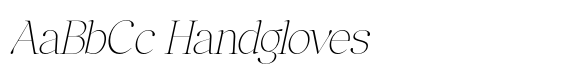 Anglica Serif Extra Light Condensed Slanted image
