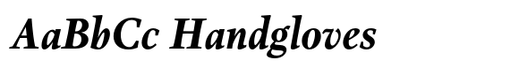Nordling BQ Bold Italic image