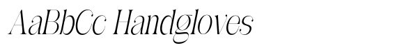 Awesome Gulgina Light Extra Condensed Slanted image