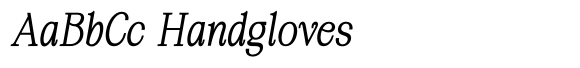 Banzela Contrast SemiCondensed Italic image