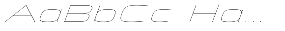 Superscience Hairline Extra Expanded Italic image
